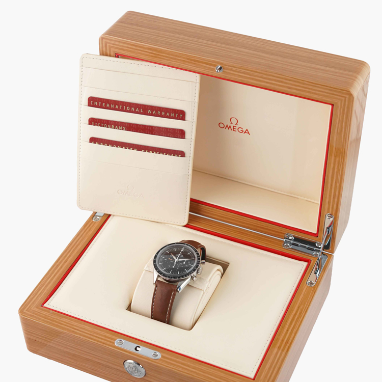 امگا اسپیدمستر 39mm-موون- 311.32.40.30.01.001 - کارت و جعبه