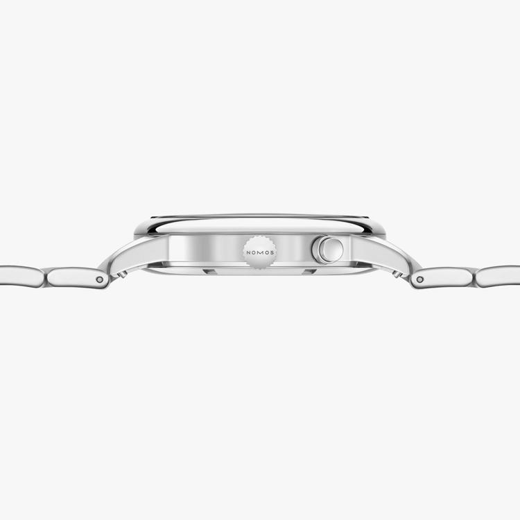 نوموس کلاب وورلدتایمر 40mm-نقره‌ای-اتوماتیک-پشت شیشه‌ای-ضخامت